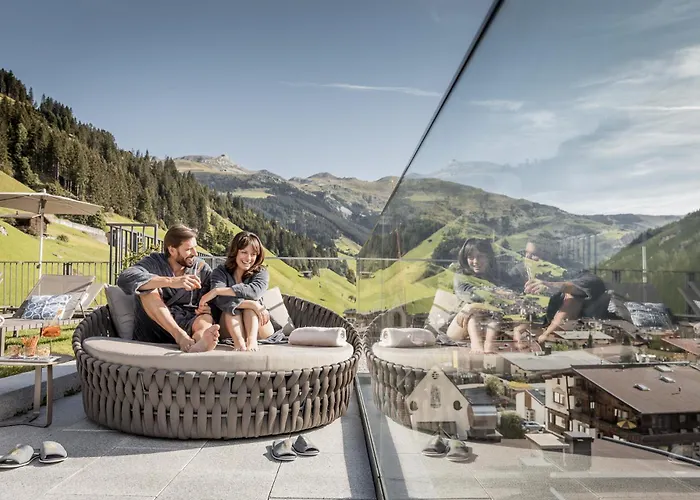 아파트 Ferienvilla Bergfried 턱스